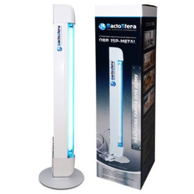 Бактерицидний опромінювач BactoSfera OBB 15P-Metal ЕСО