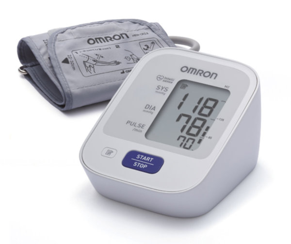 Автоматический тонометр OMRON M2 Basic (НЕM-7121-ARU) с сетевым адаптером