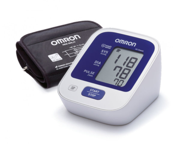 Автоматический тонометр OMRON M2 Classic (НЕM-7122-АLRU) с увеличенной (большой) манжетой и сетевым адаптером